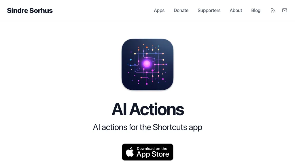 AI Actions hero image