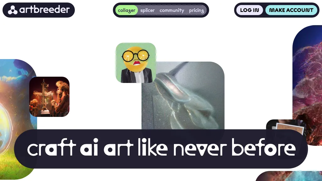 Artbreeder hero image