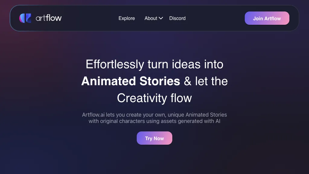 Artflow ai hero image