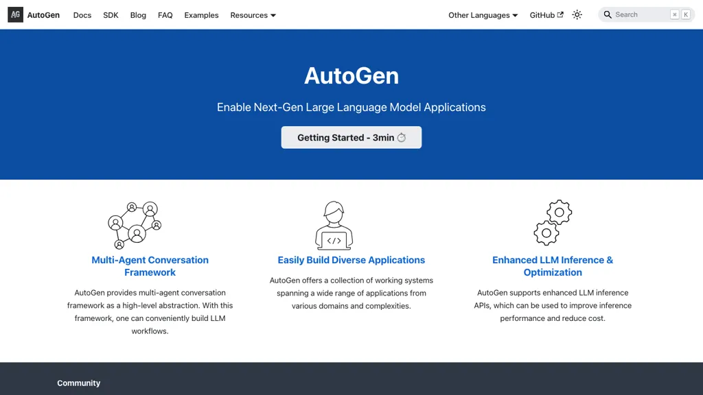 AutoGen hero image