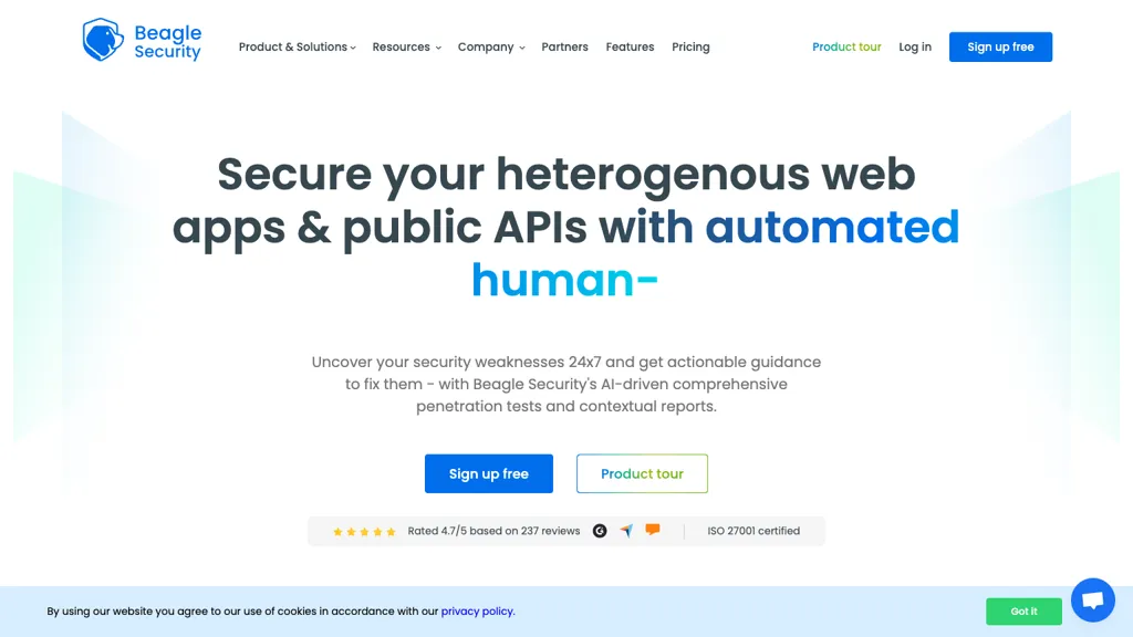 Beagle Security hero image
