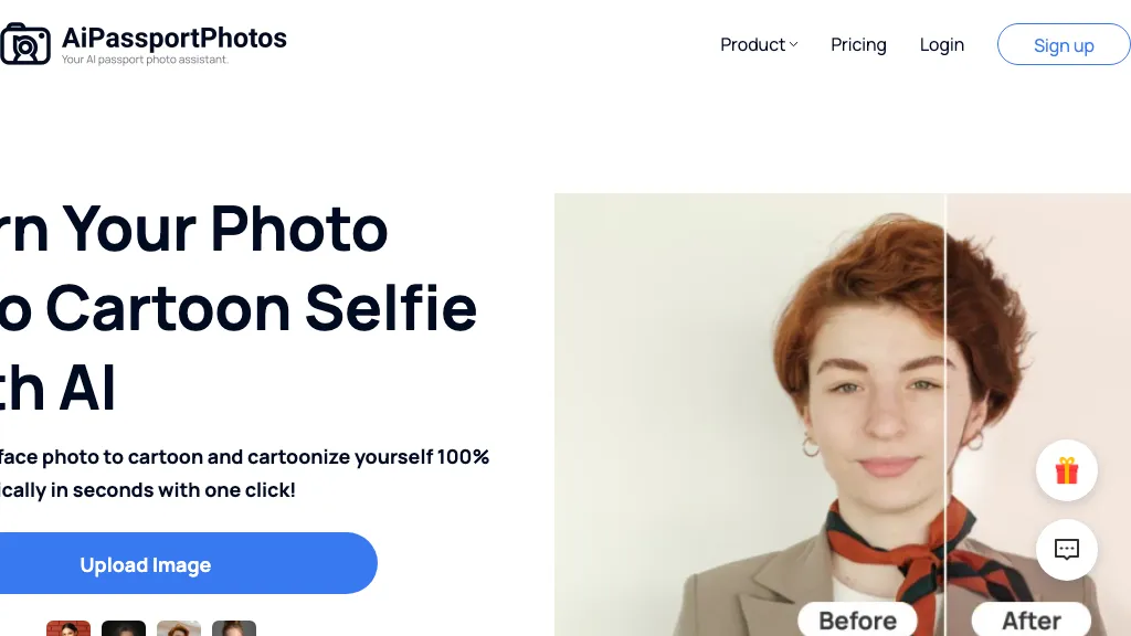 Cartoon Selfie hero image