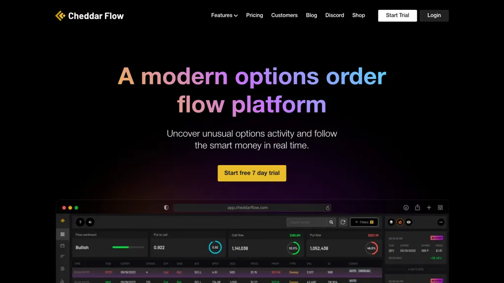 Cheddar Flow hero image