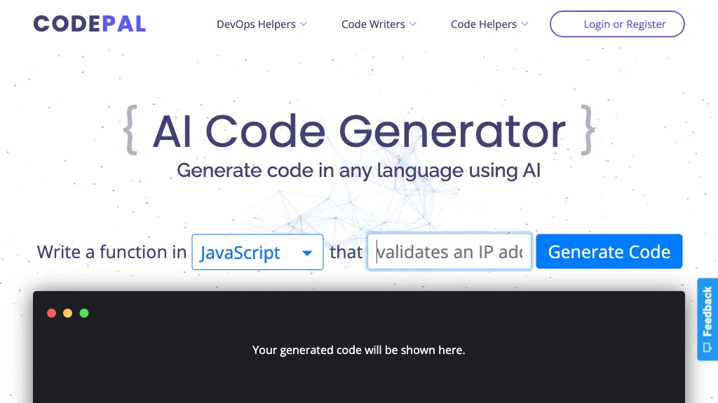 CodePal hero image