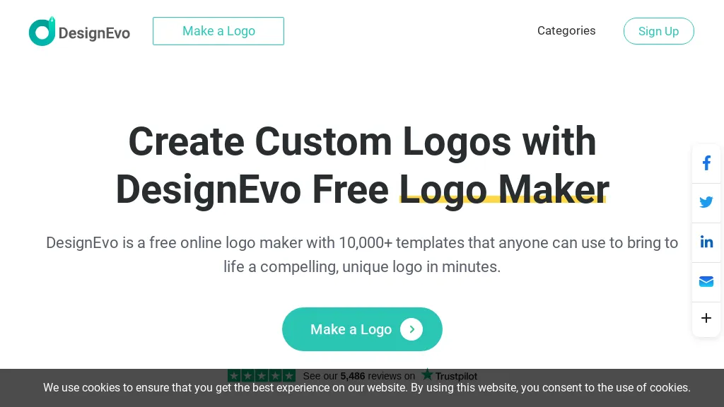 DesignEvo hero image
