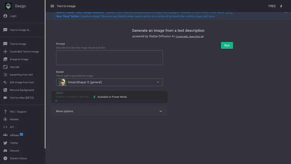 Dezgo hero image