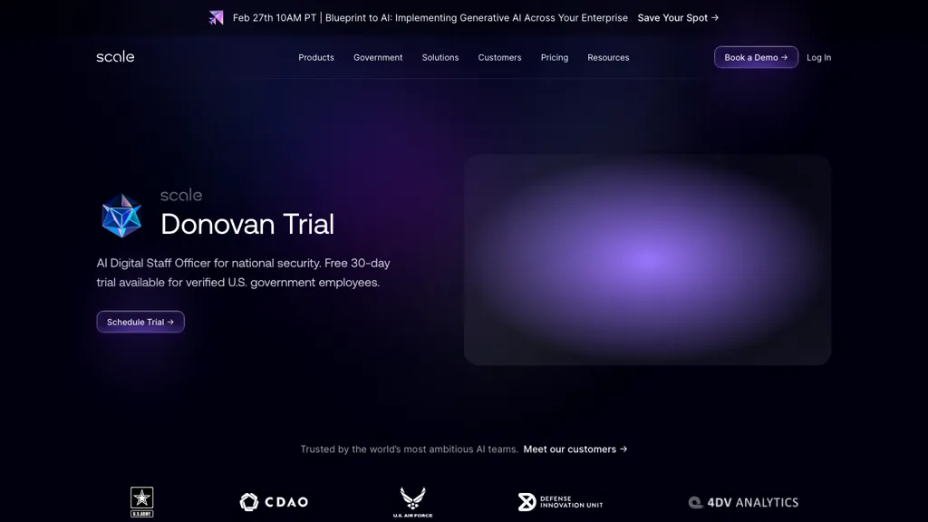 Donovan hero image
