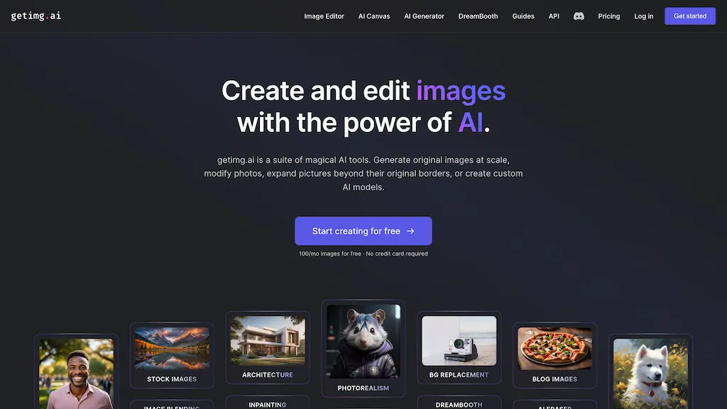 Getimg.ai hero image
