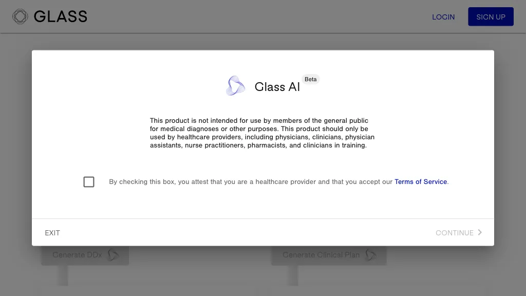 Glass.health hero image