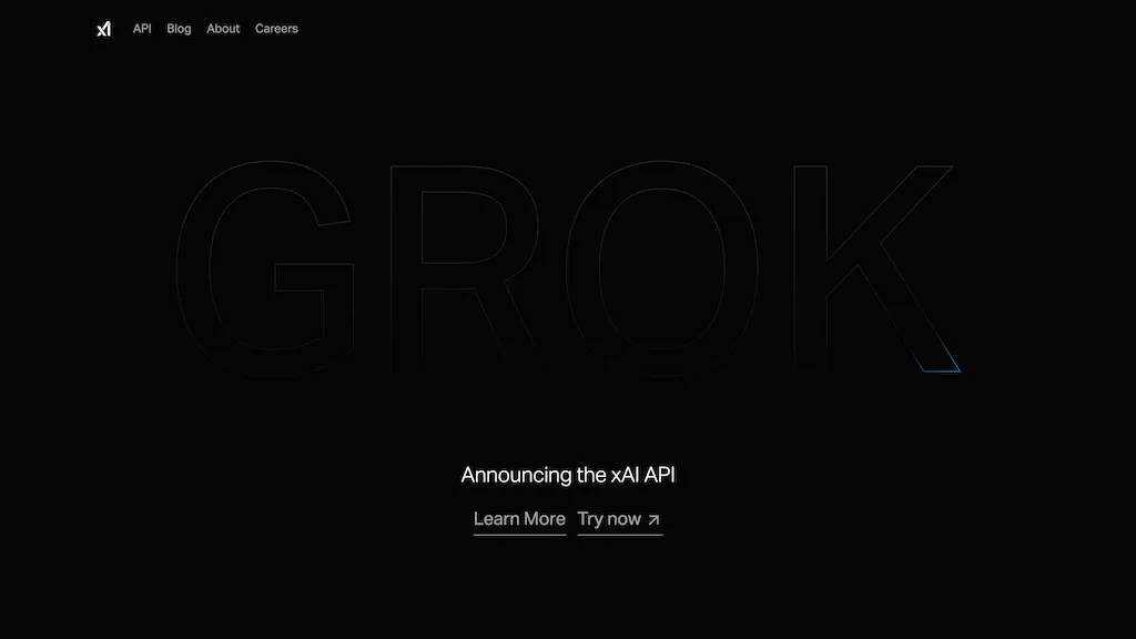 Grok AI assistant hero image