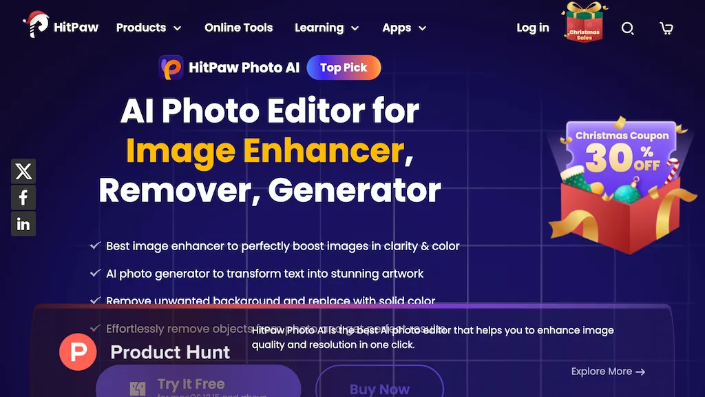 HitPaw Photo AI hero image