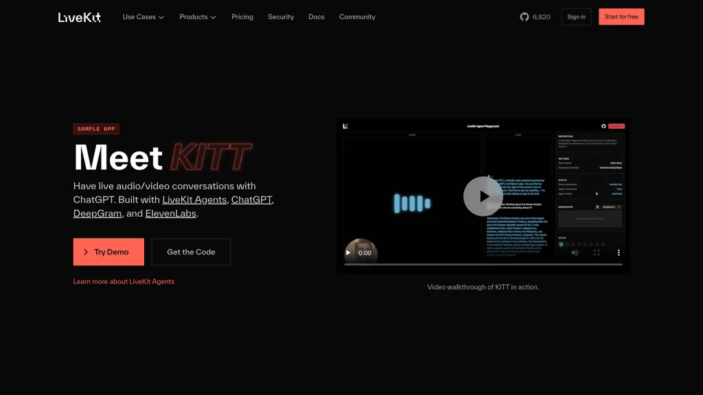 Kitt hero image