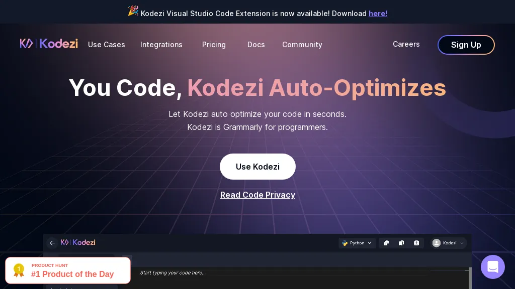 Kodezi hero image