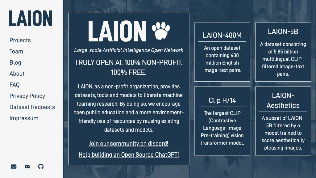 Laion hero image