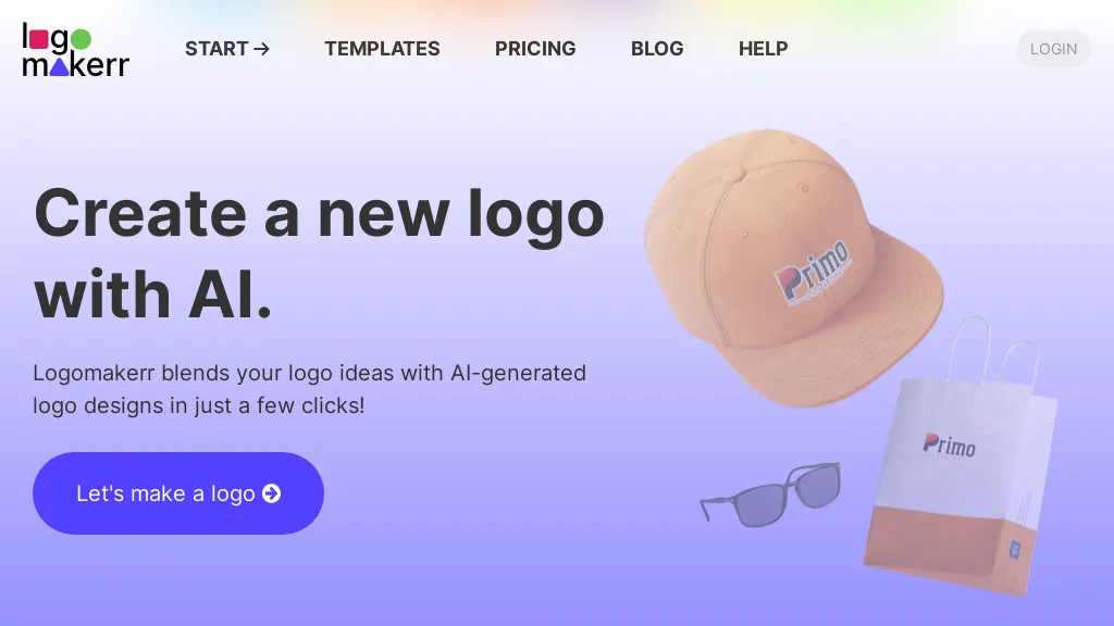 LogoMakerr.ai hero image