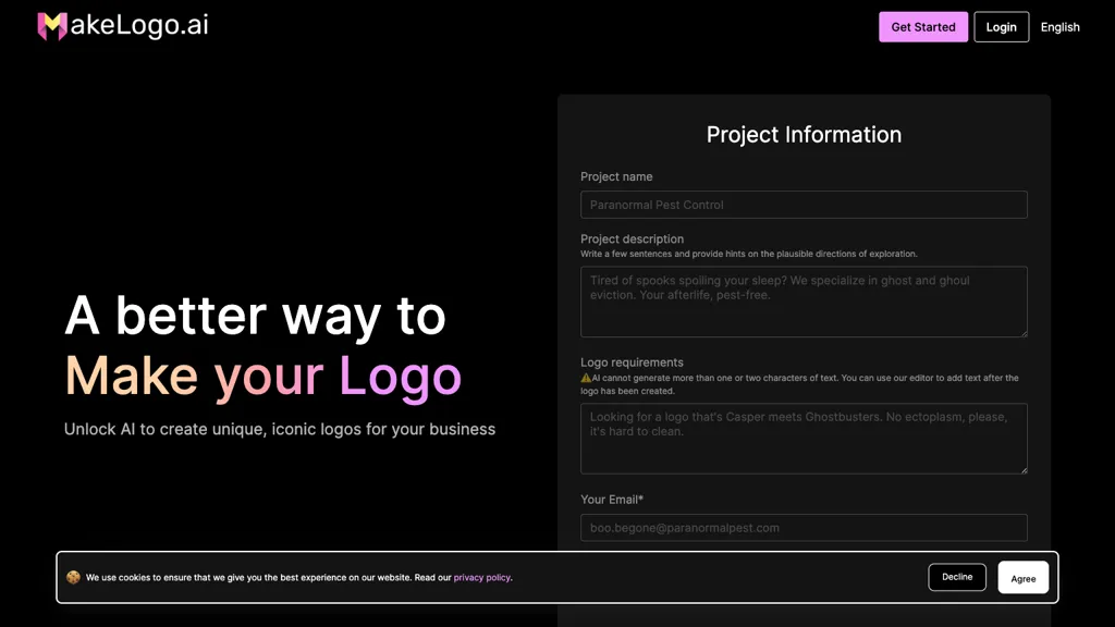 Make Logo AI hero image