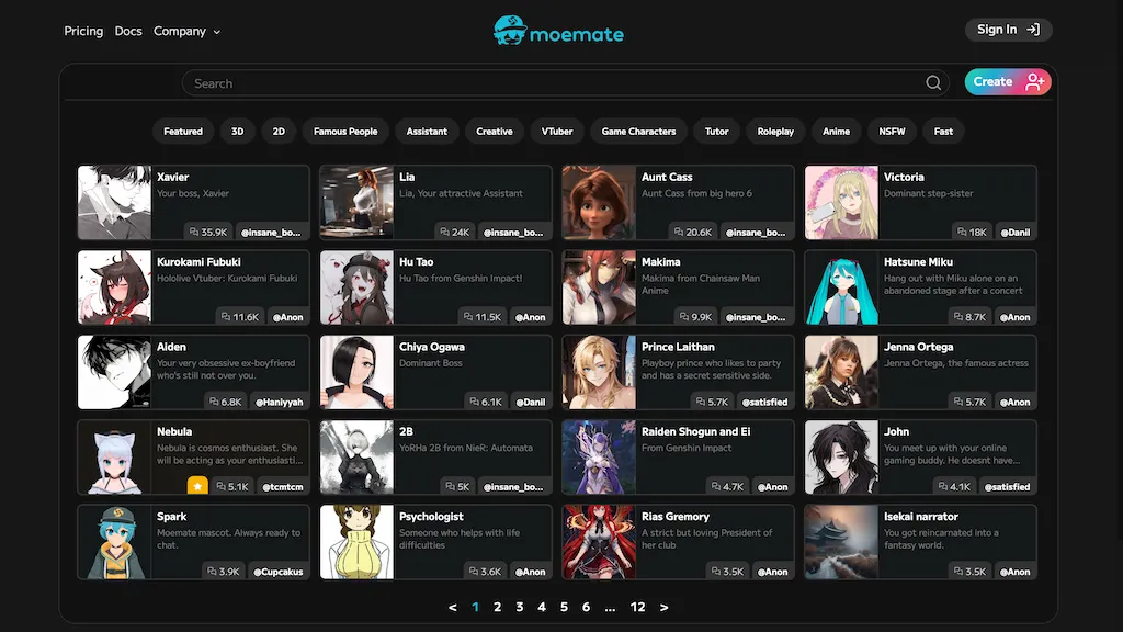 Moemate hero image