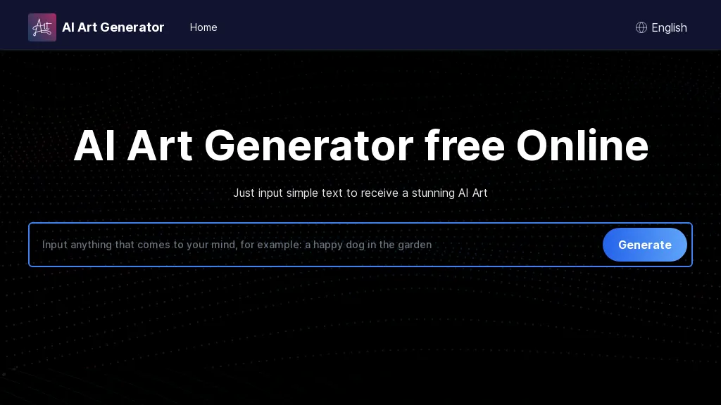 Muse AI Art Generator hero image