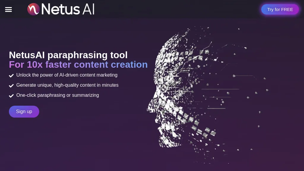 Netus AI hero image