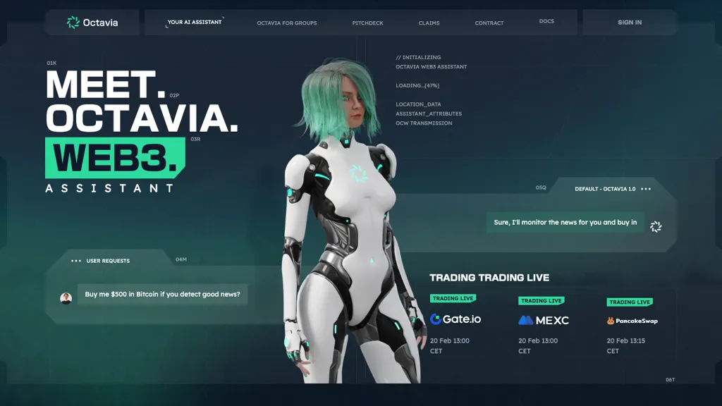 Octavia AI hero image