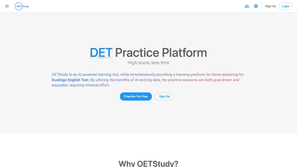 OETStudy hero image