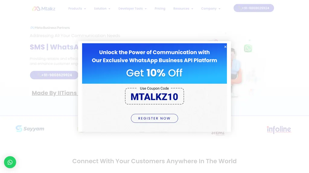 Omnichannel CPaaS Solution hero image