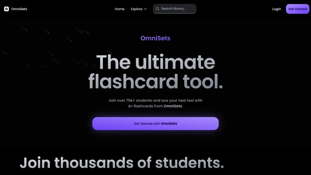 OmniSets AI hero image