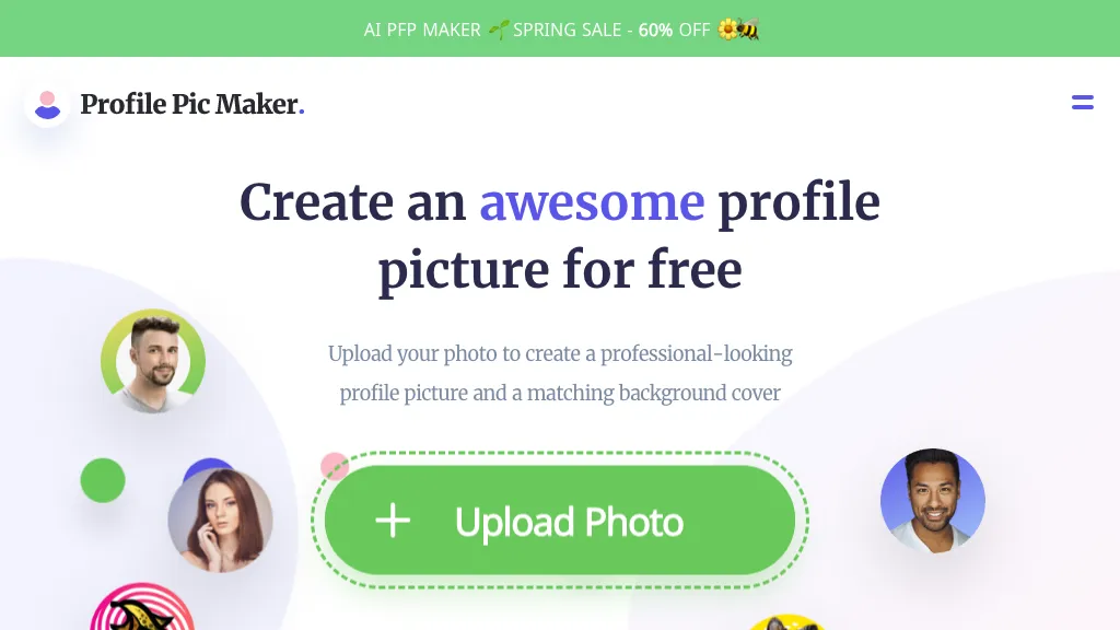 Pfpmaker hero image