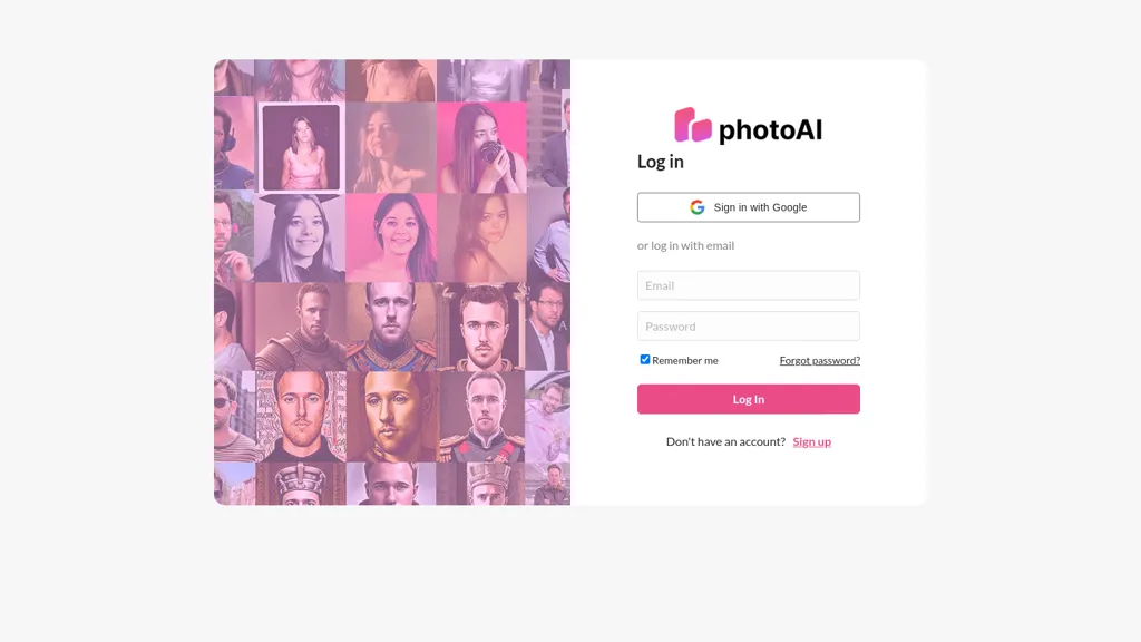 PhotoAI hero image