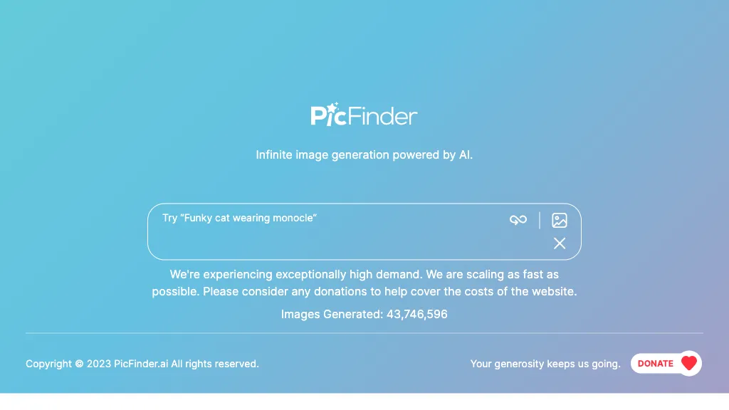 PicFinder hero image