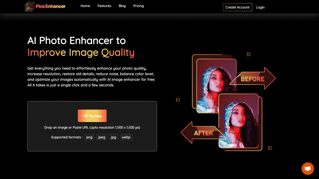 Pics Enhancer hero image