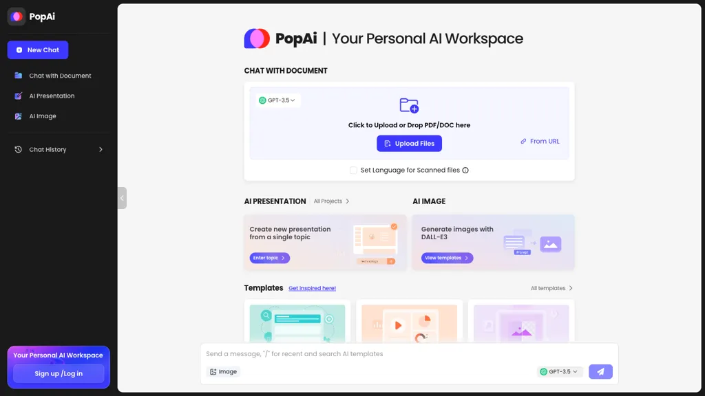 PopAi hero image