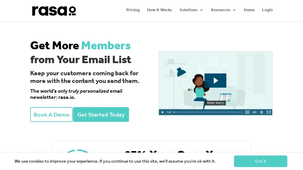 Rasa.io hero image