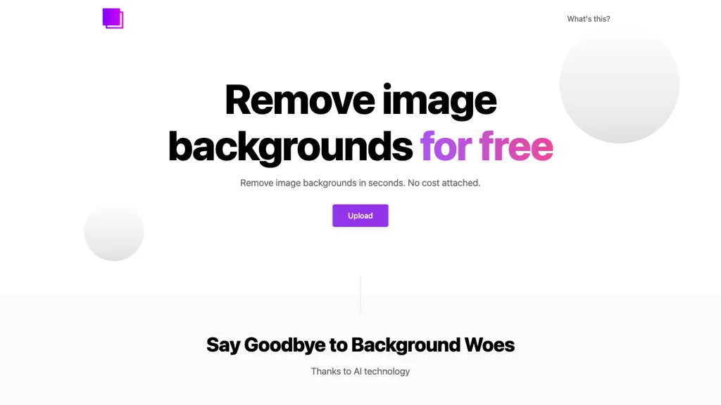 removebg.dev hero image