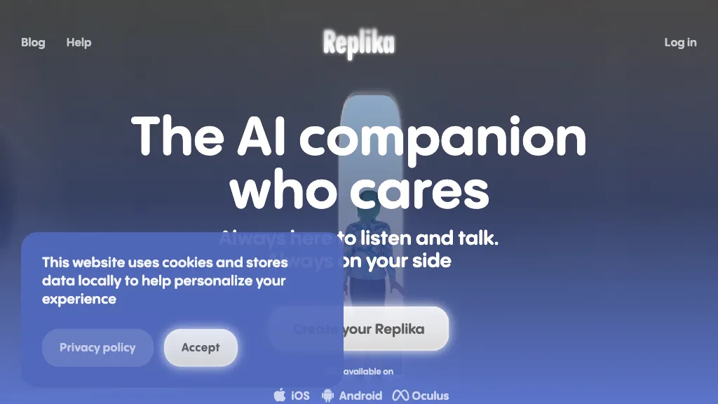 Replika hero image