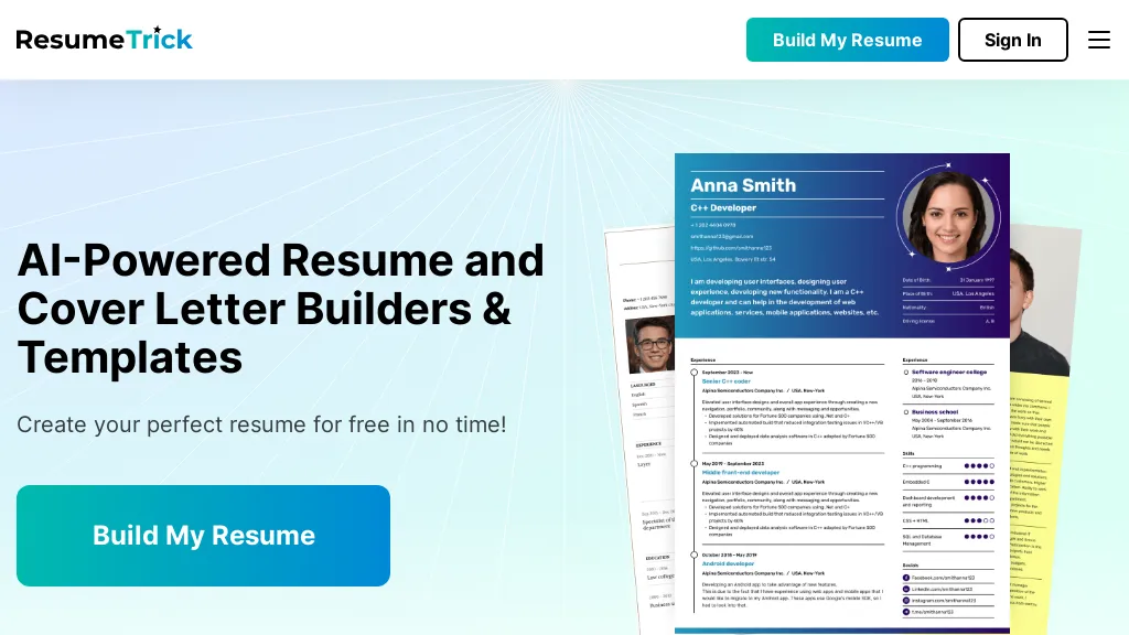 Resume Trick hero image