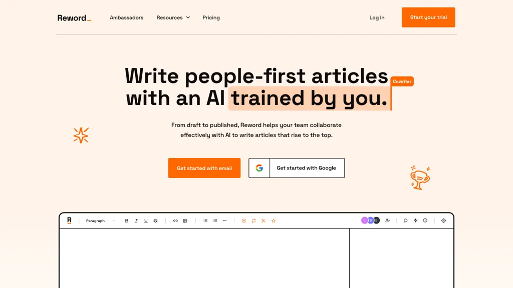 reword.com hero image