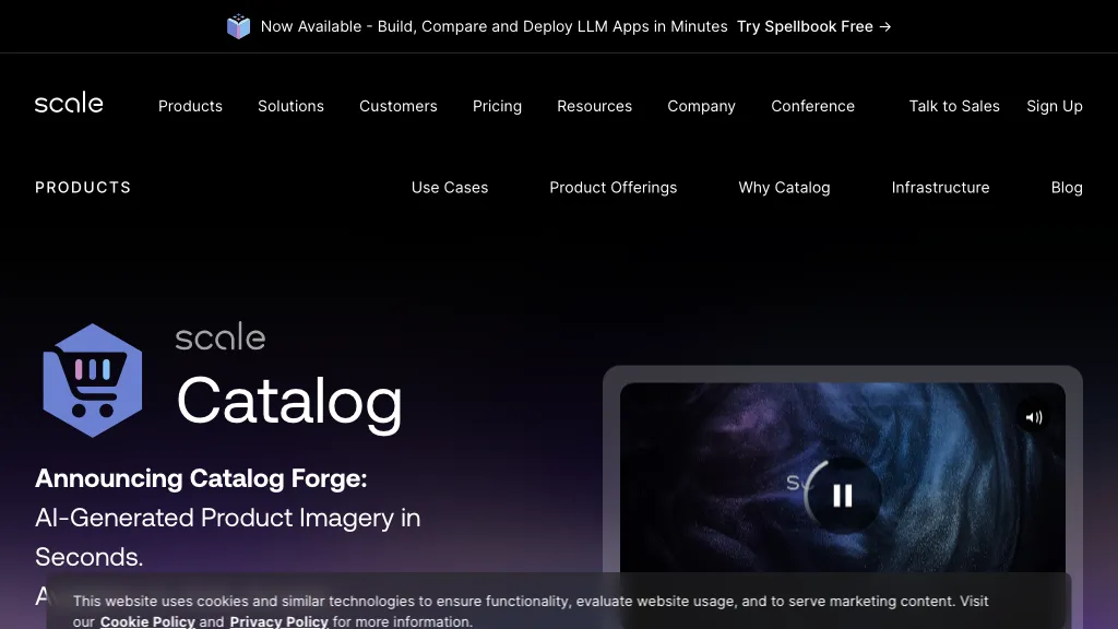 Scale Catalog Forge hero image