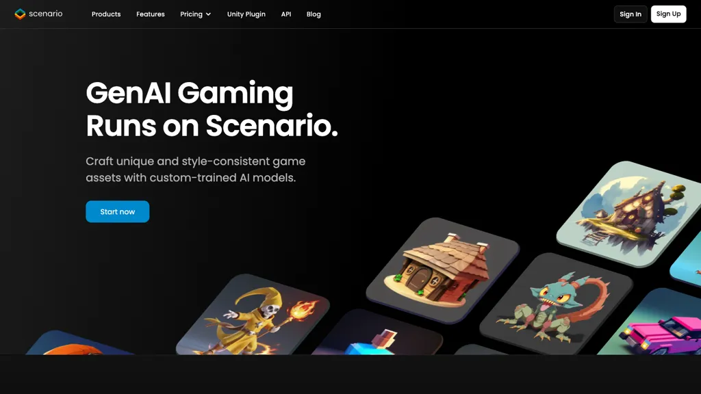 scenario.com hero image