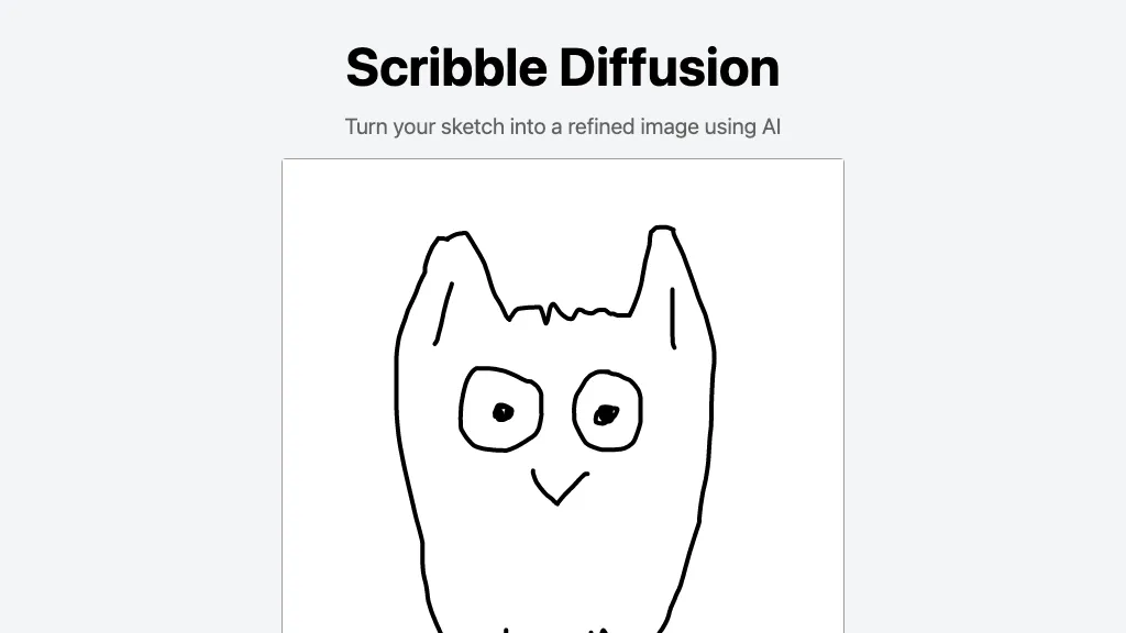 Scribble Diffusion hero image