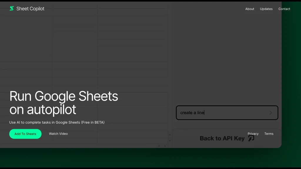 Sheet Copilot hero image