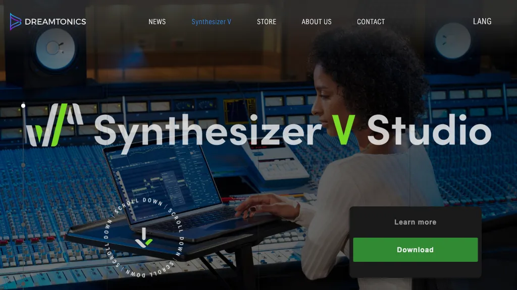 Synthesizer V hero image