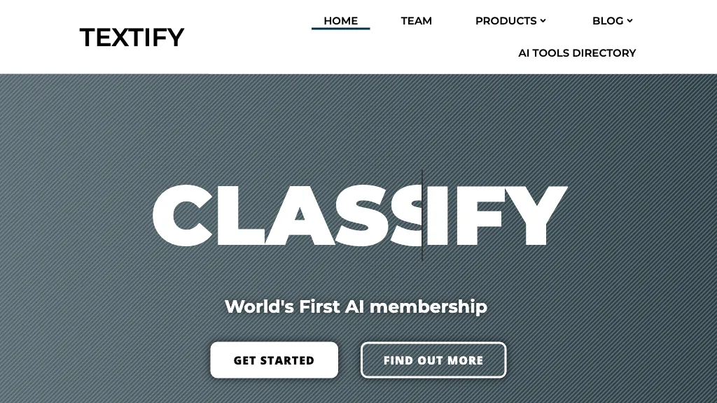 Textify hero image