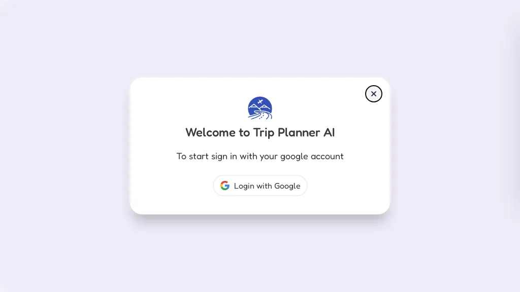 Tripplanner.ai hero image