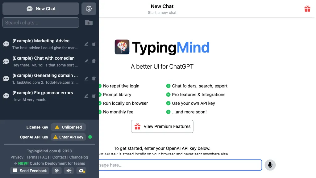 TypingMind hero image