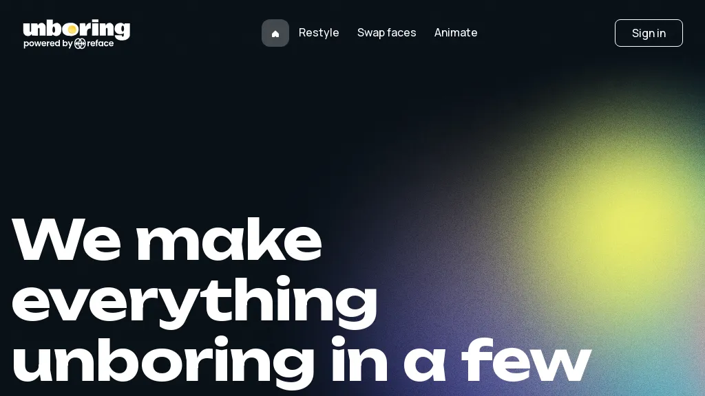 Unboring.ai hero image