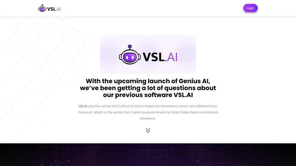 VSL.AI hero image