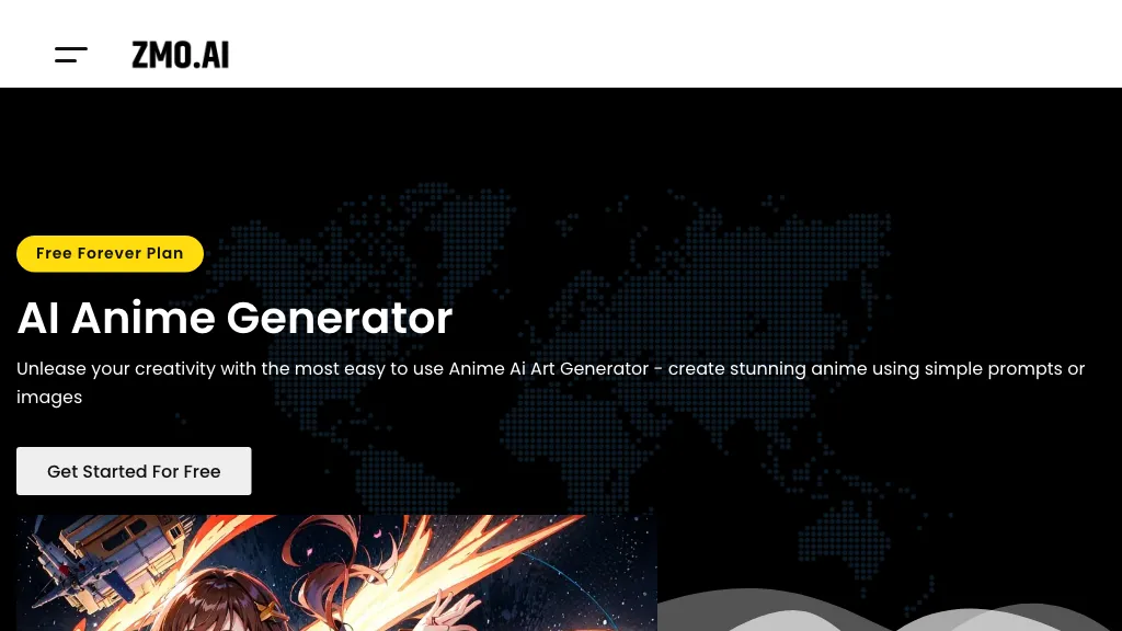 Zmo Anime Generator hero image