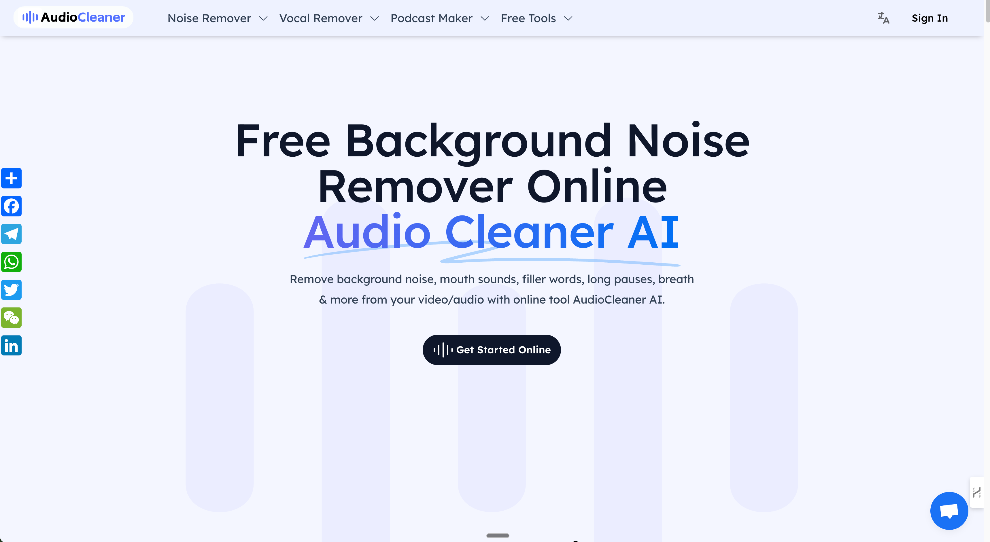 Audio Cleaner AI