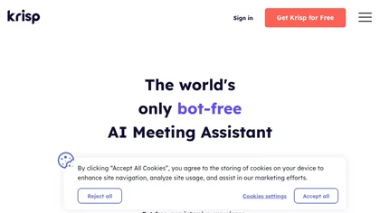 Krisp AI Meeting Assistant